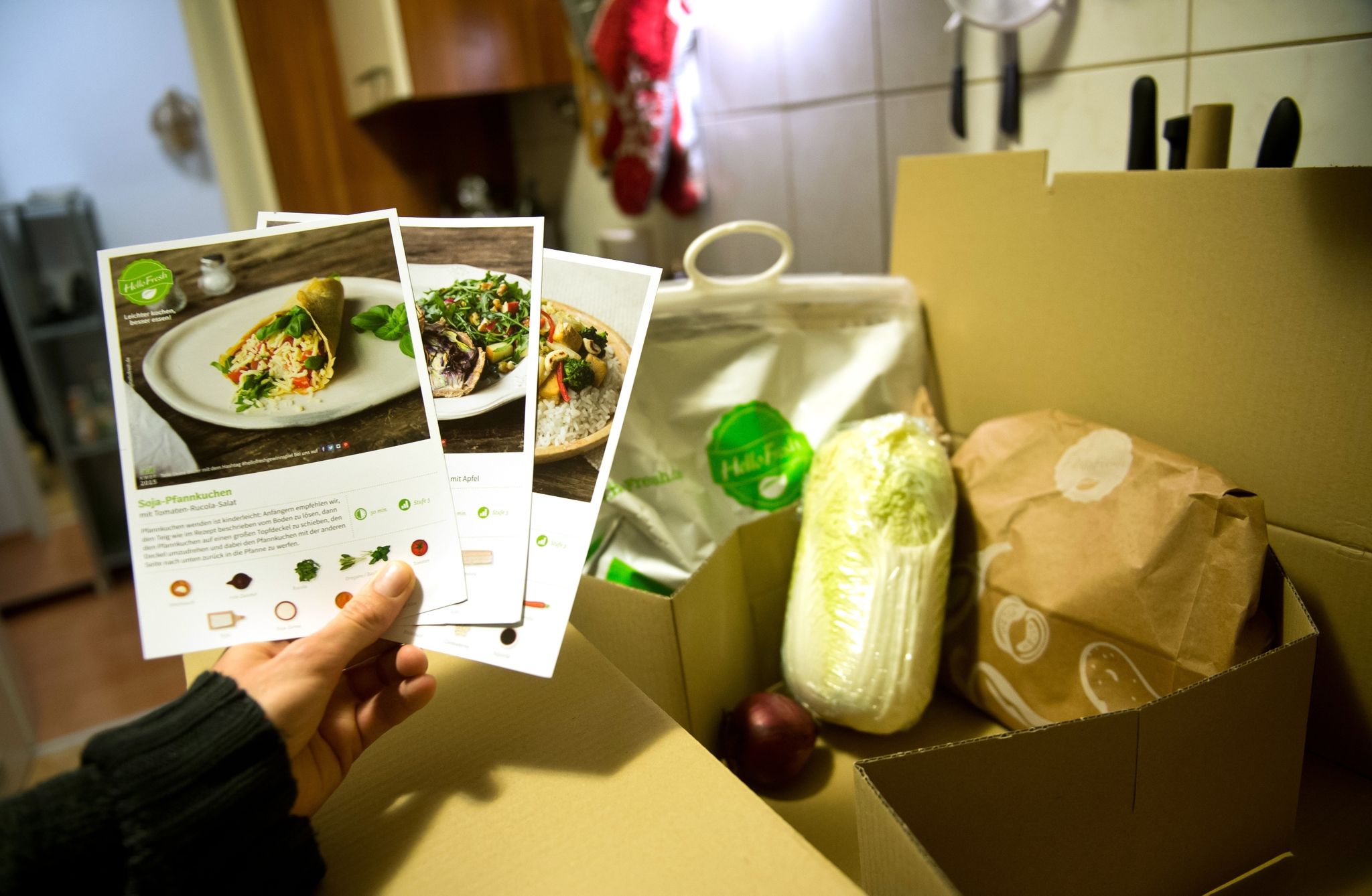 Kochboxenversender Hellofresh legt Umsatzsprung hin