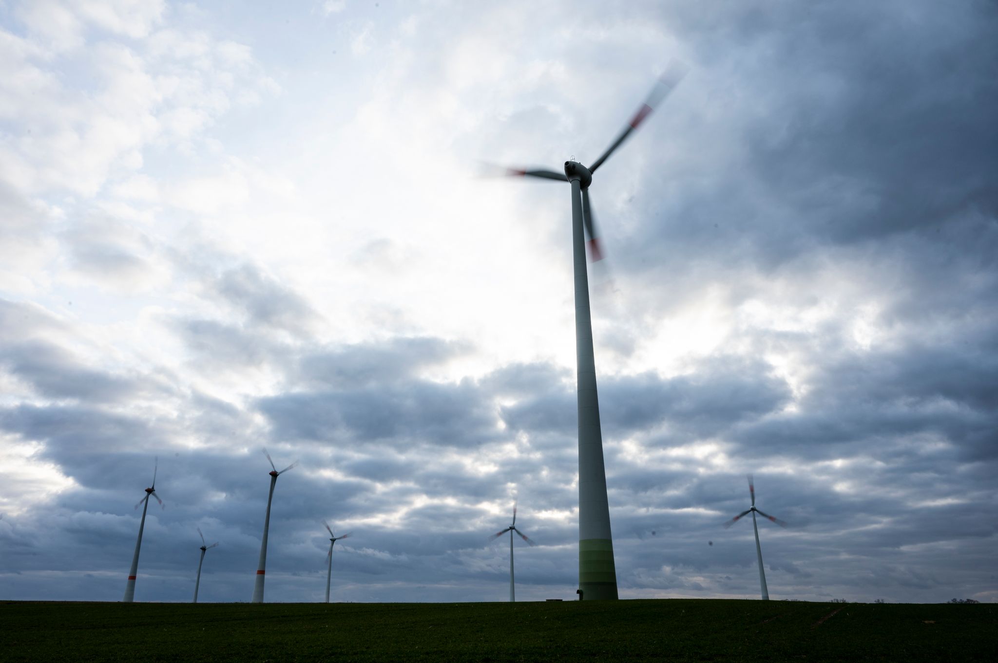 Stürmisches Wetter sorgt für Rekord bei Windstrom