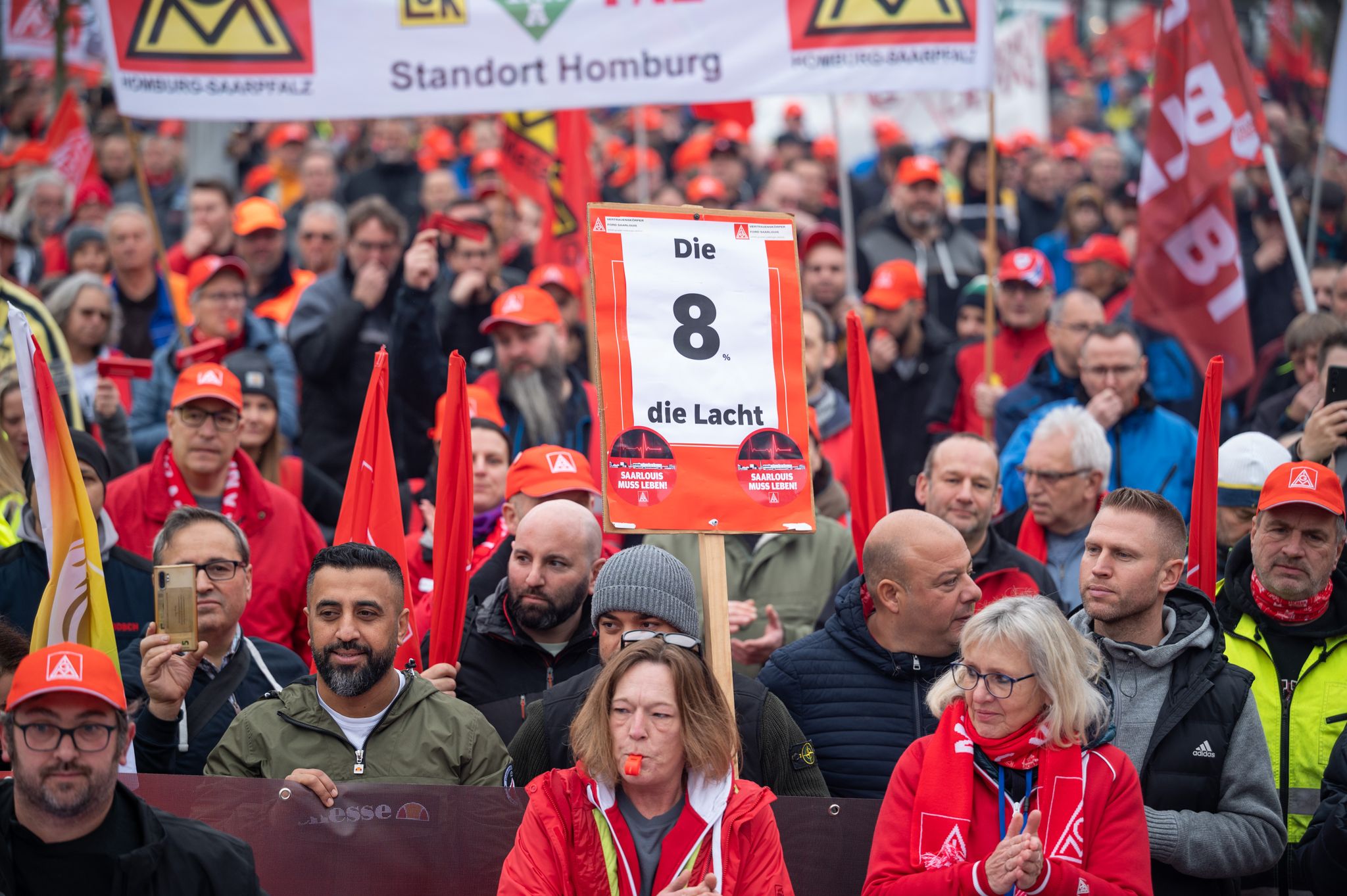 IG Metall: Bisher mehr als 500.000 Teilnehmer an Warnstreiks