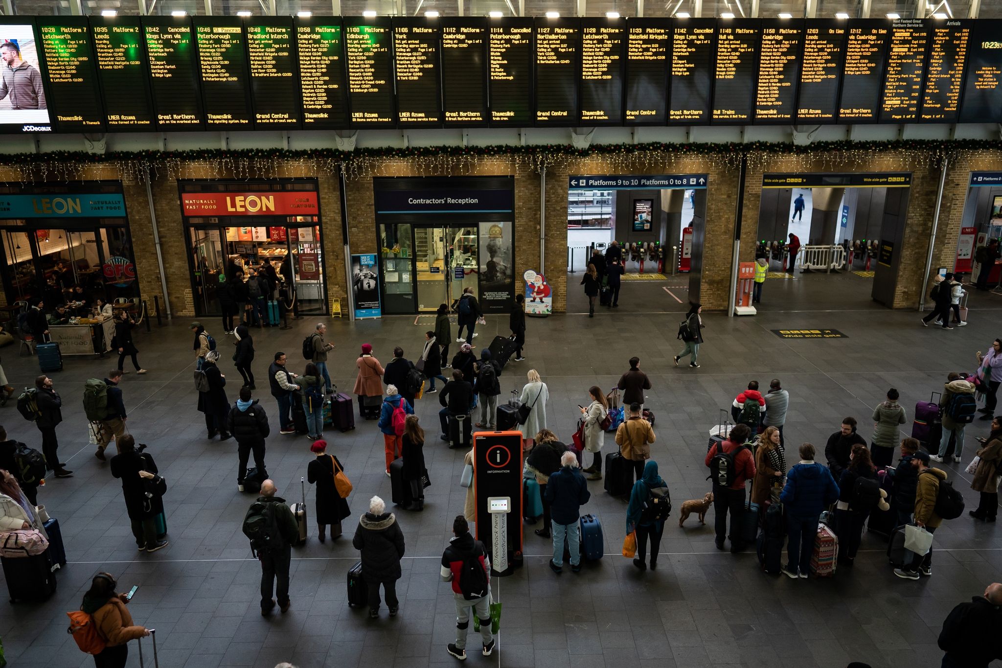 Streiks: Kein Zugverkehr in Großbritannien an Weihnachten