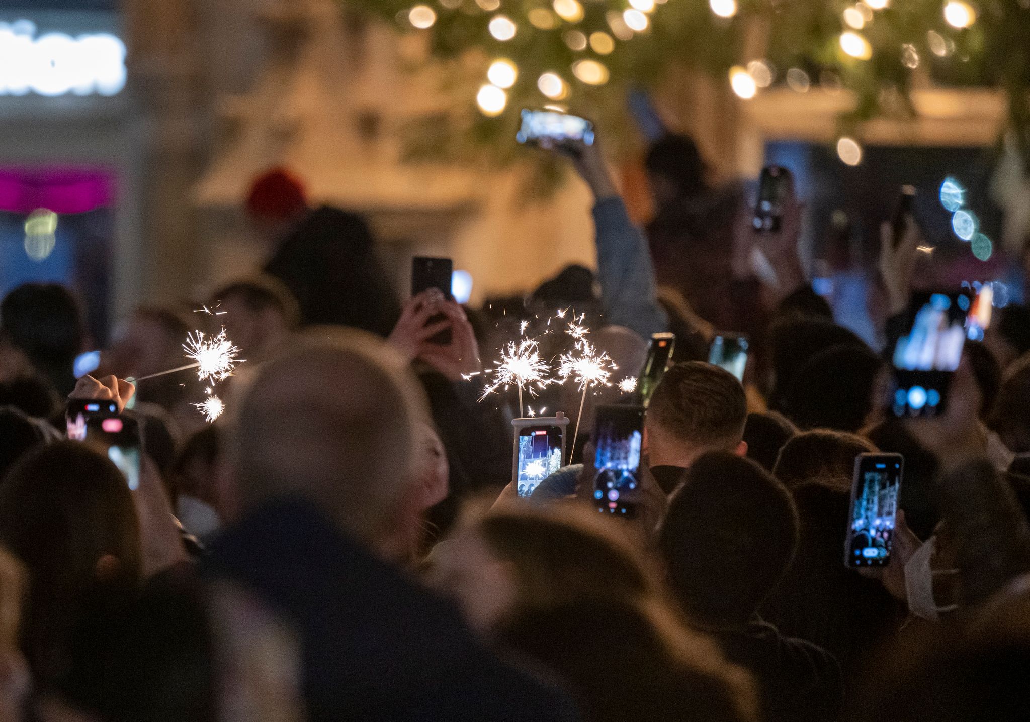 Silvester-Datenverbrauch im Handynetz zieht kräftig an