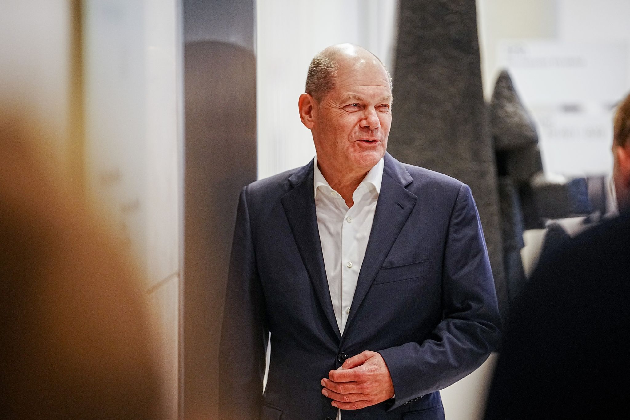 Scholz zuversichtlich über Wirtschaftsentwicklung