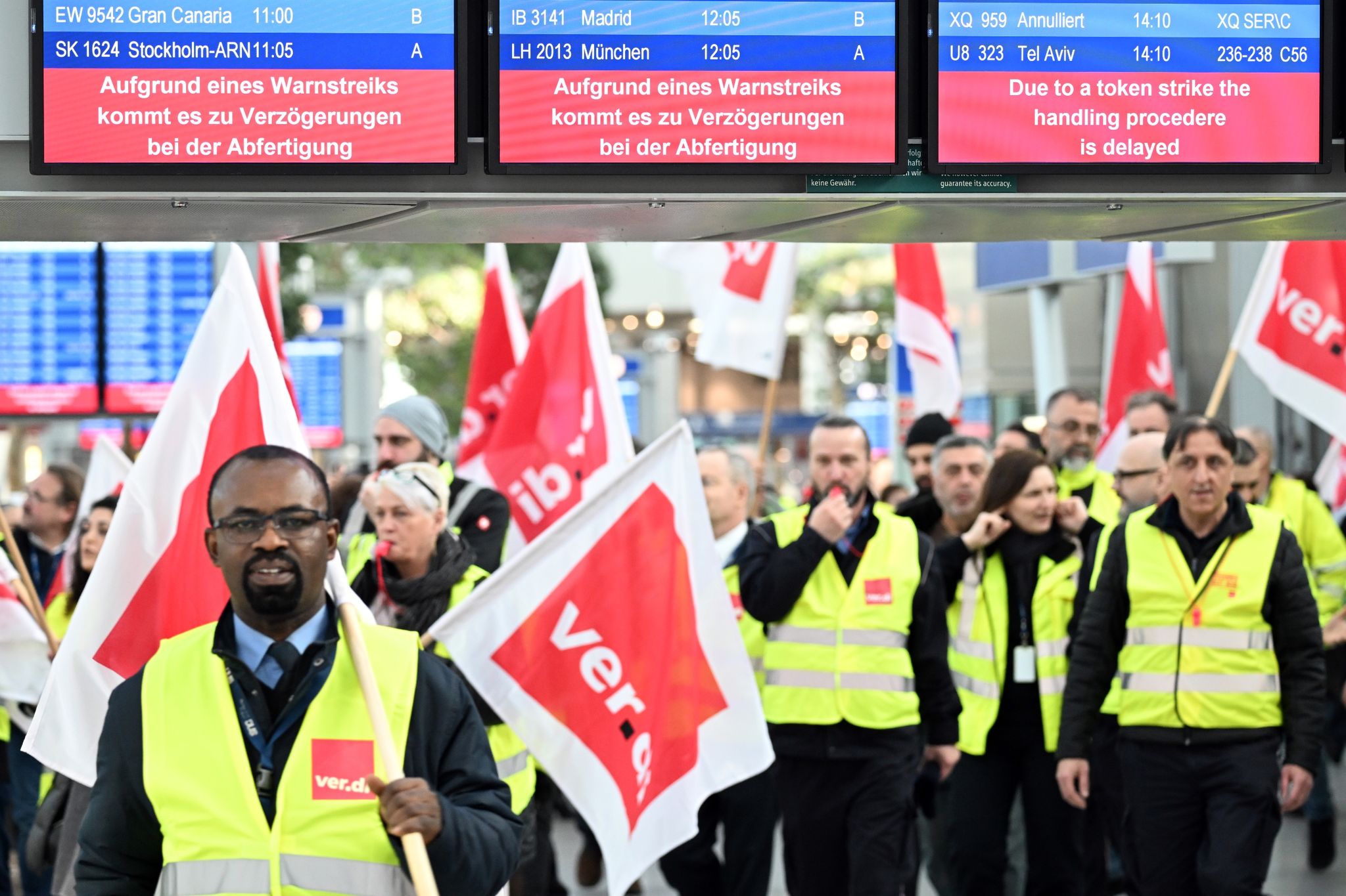 Warnstreik an größten NRW-Flughäfen beendet