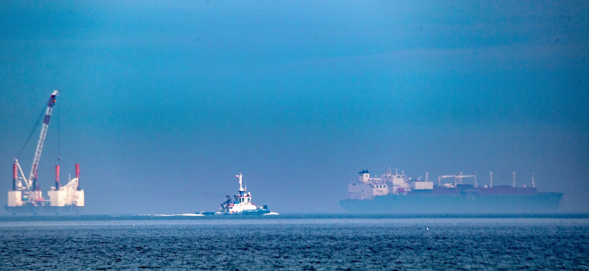 Arbeiten für Ostsee-Gasterminals vor Rügen gestartet