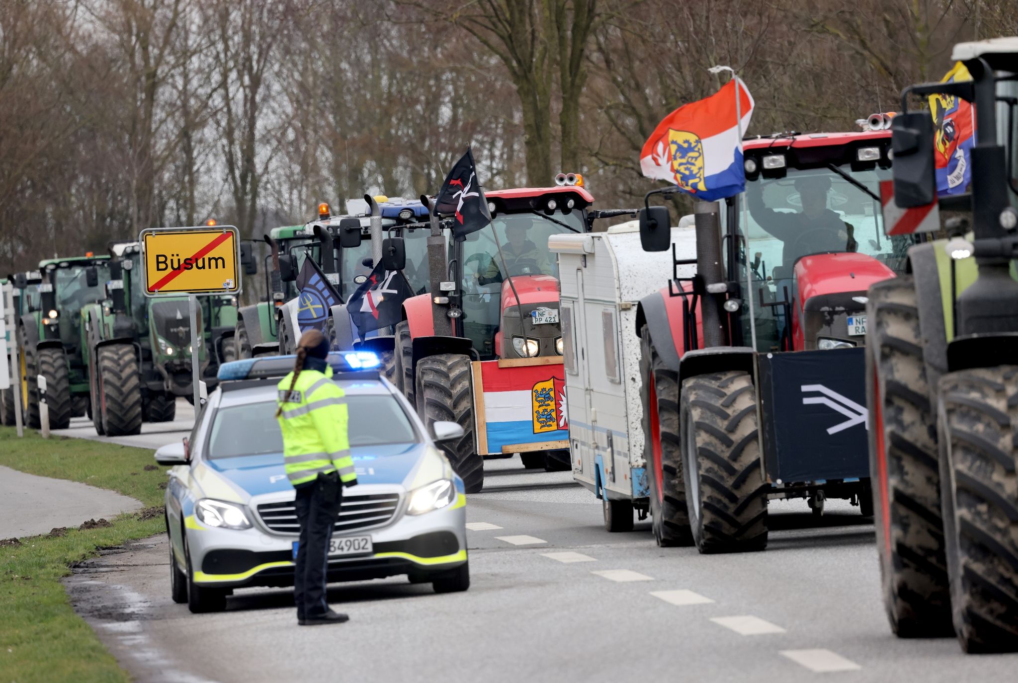 Agrarministerkonferenz beginnt mit Protesten