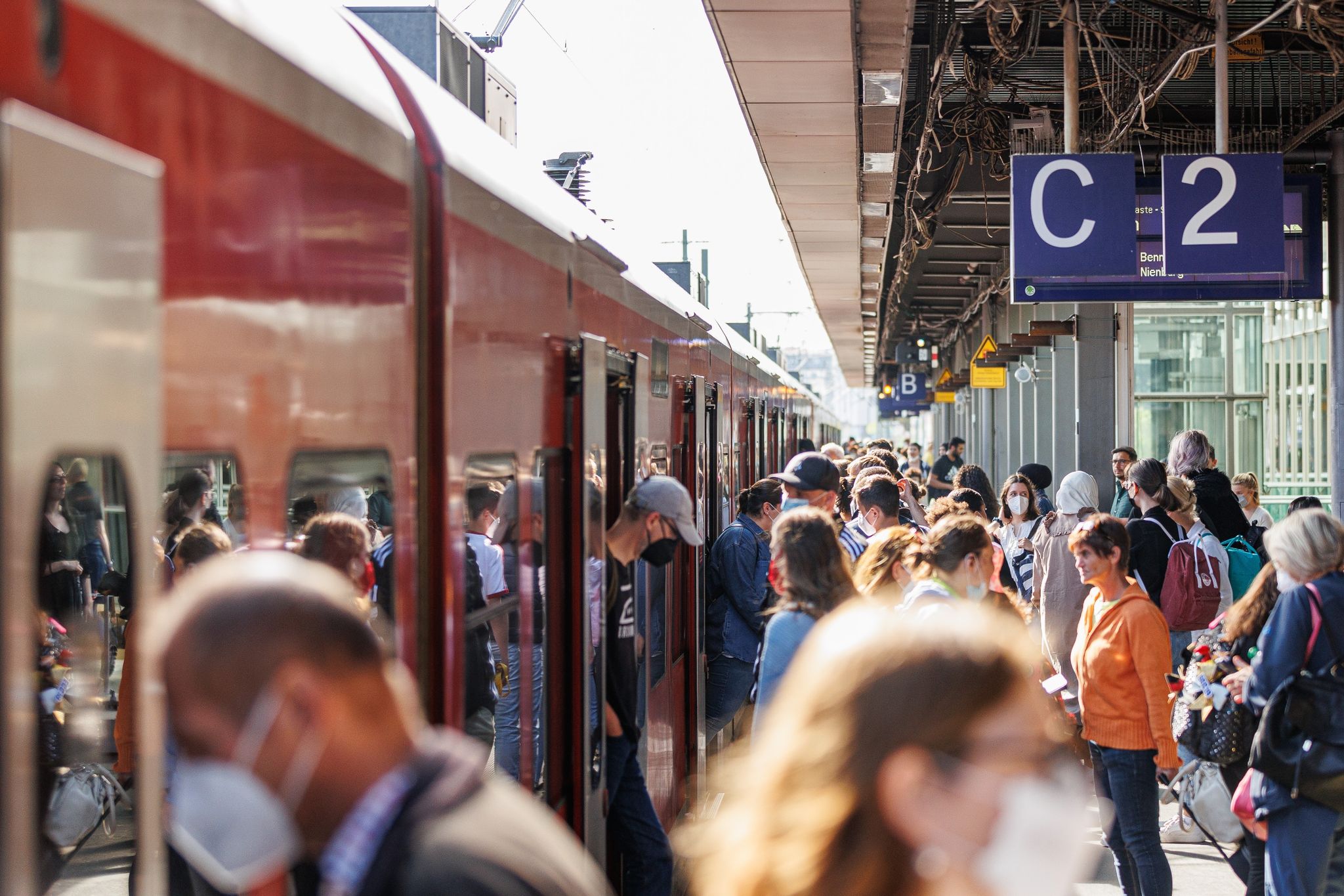 Fahrgastzahlen noch nicht auf Vorkrisen-Niveau