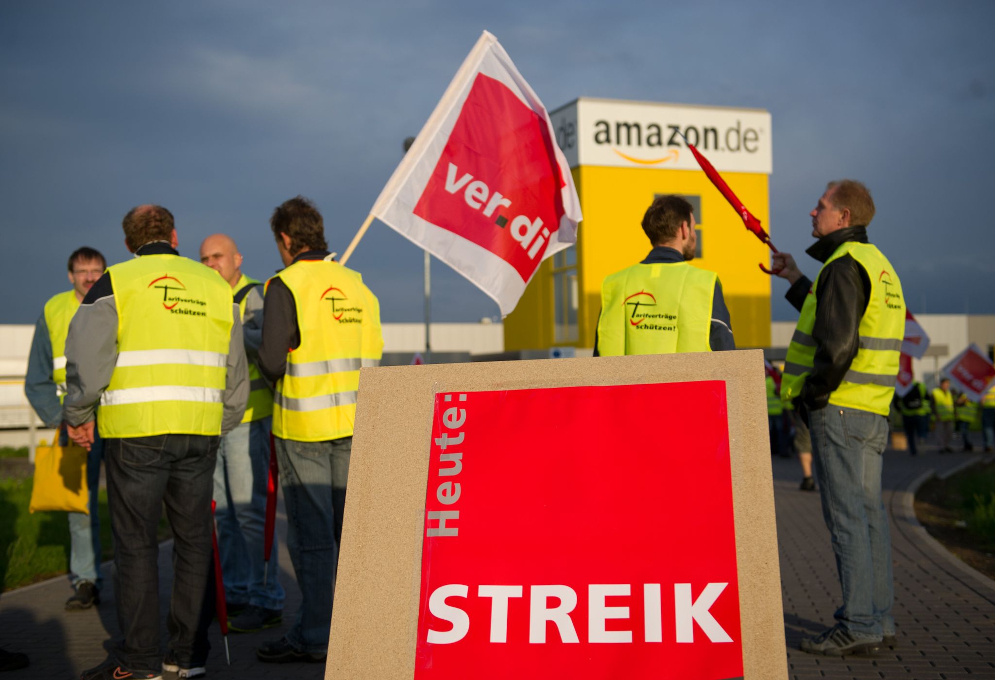 Verdi-Streiks bei Amazon bleiben umstritten