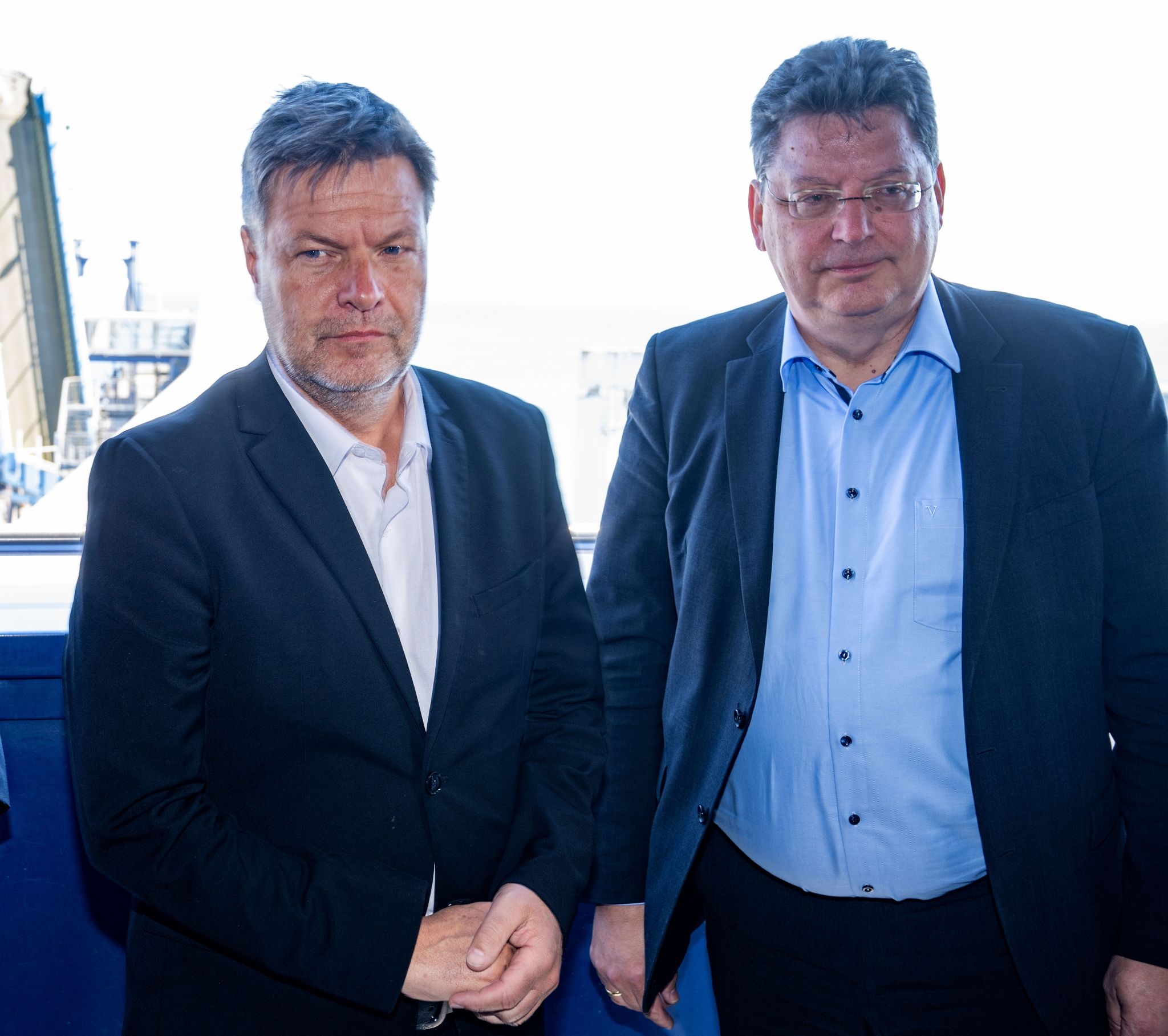 Robert Habeck zu Gesprächen über LNG auf der Insel Rügen