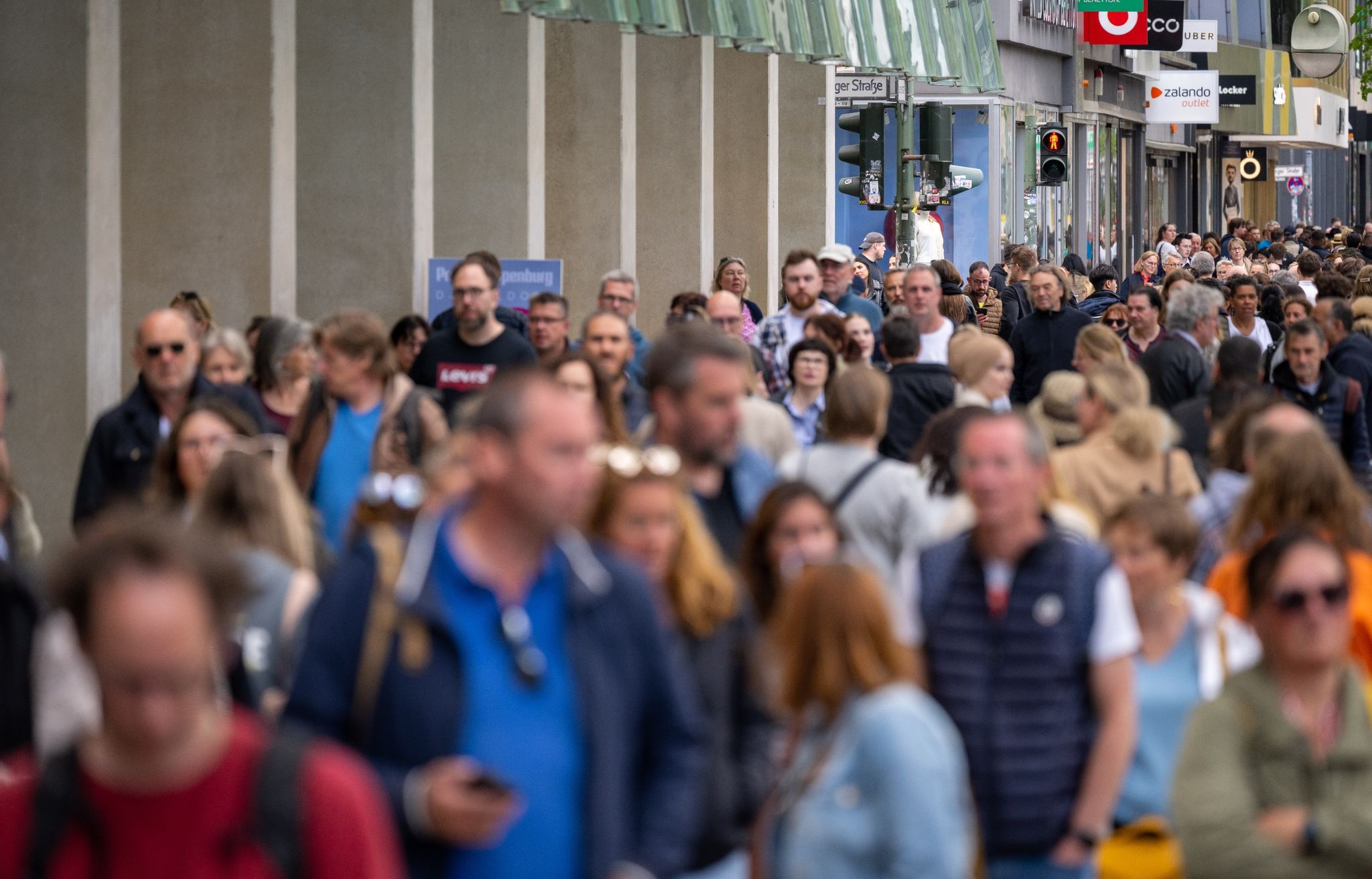 Umsatzzuwächse für Einzelhandel in Deutschland