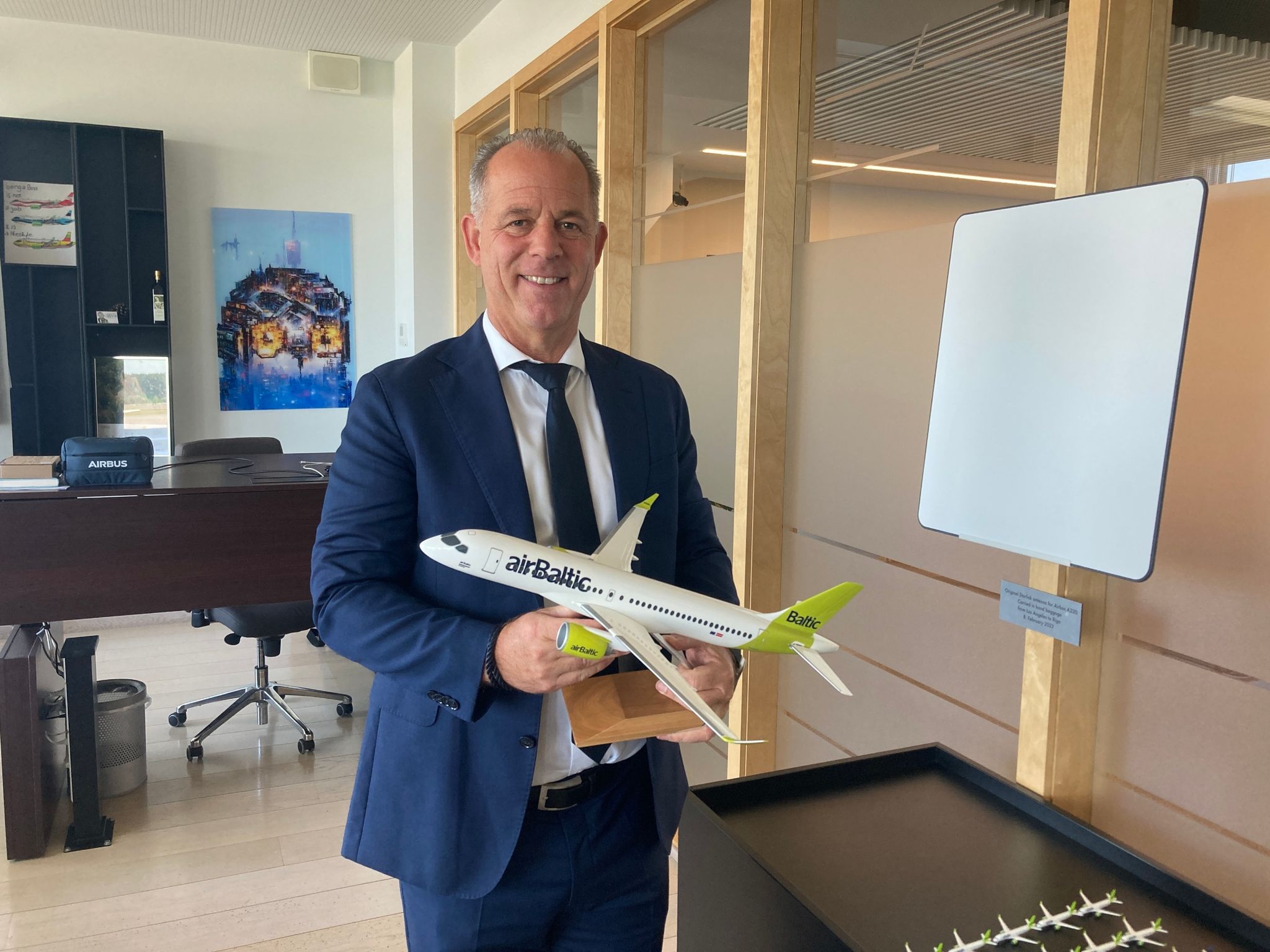 Air-Baltic-Chef: Klimaneutrales Fliegen bis 2050 möglich