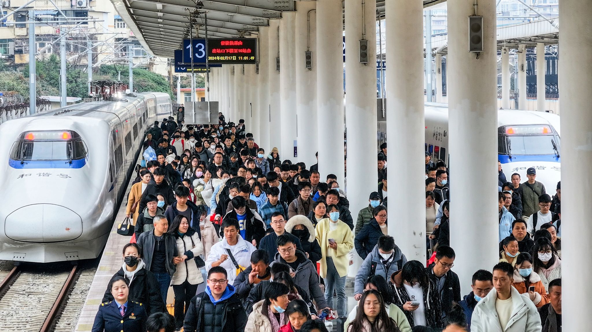 Tourismus-Boom in China zu Frühlingsfest