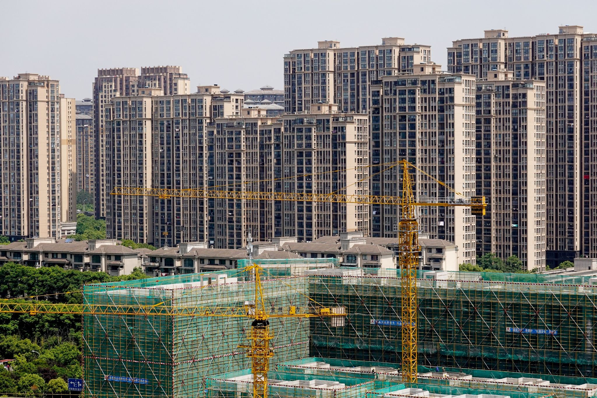 China stemmt sich gegen die Immobilienkrise