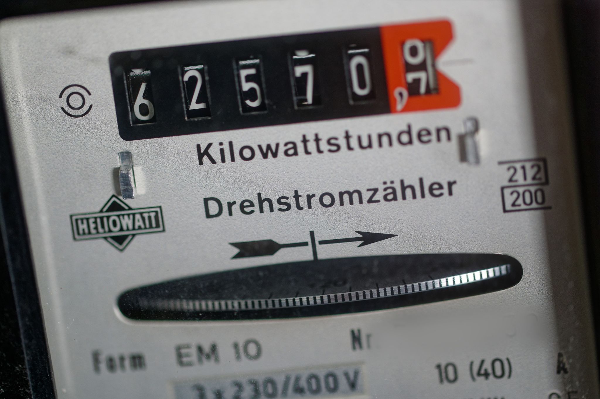 Energiekosten-Anteil am Einkommen für viele Ostdeutsche hoch