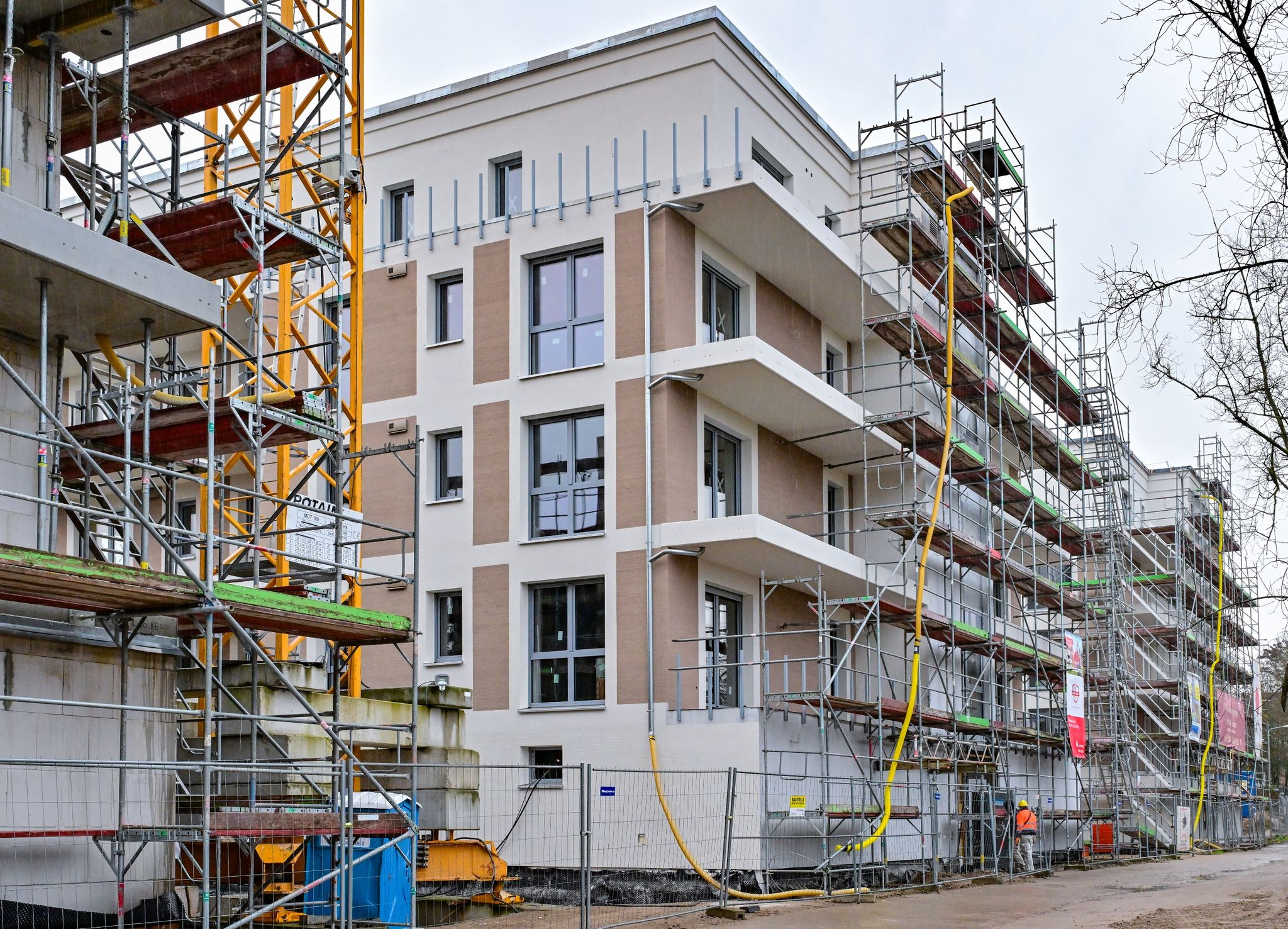 Flaute im Wohnungsbau hält auch im März an