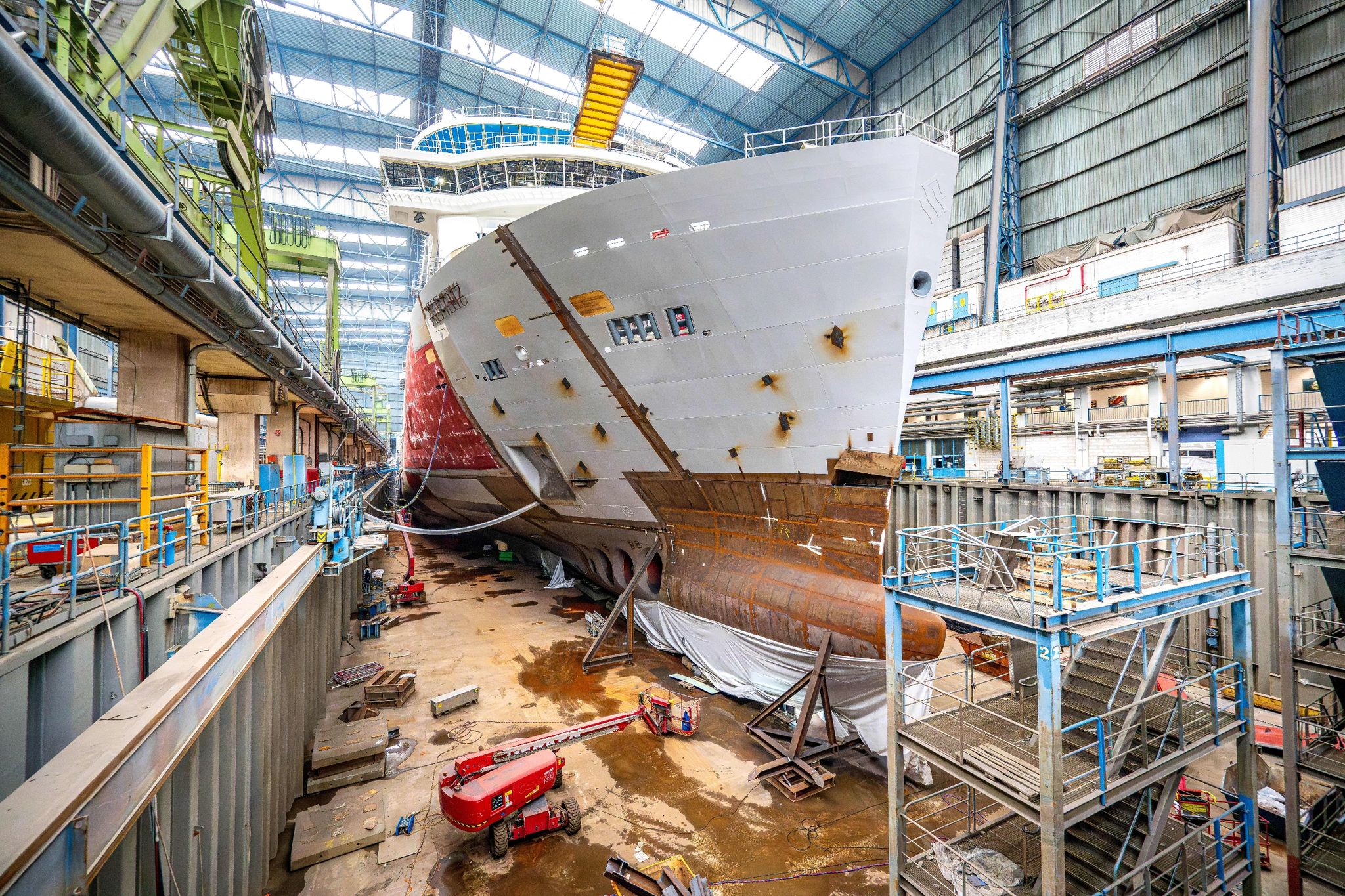 Meyer Werft plant Abbau von rund 440 Stellen